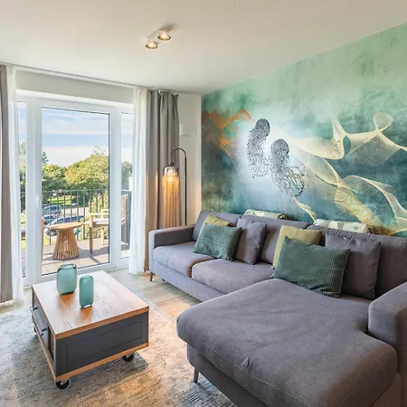 Апартаменты Apartmenthaus Vor Den Halligen Sandbank De Luxe