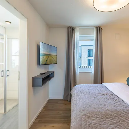 Apartmenthaus Vor Den Halligen Sandbank De Luxe Nordstrand