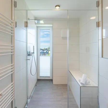 Daire Apartmenthaus Vor Den Halligen Sandbank De Luxe