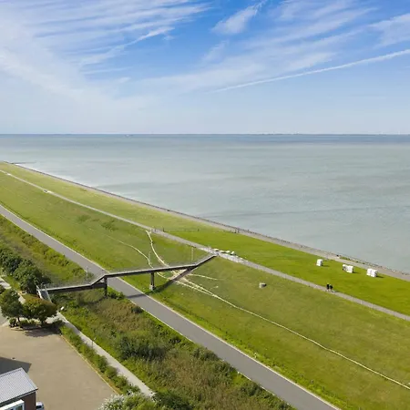 Apartmenthaus Vor Den Halligen Sandbank De Luxe Daire *